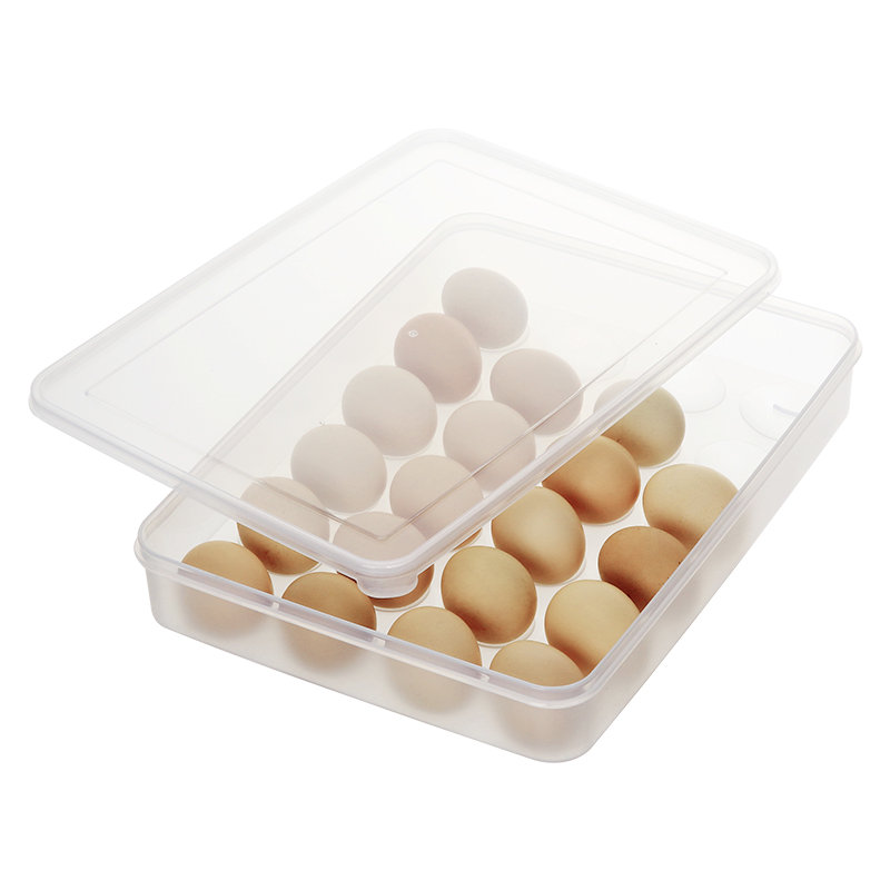 Caja de almacenamiento de huevos de 24 rejillas