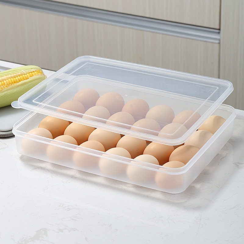 Caja de almacenamiento de huevos de 24 rejillas