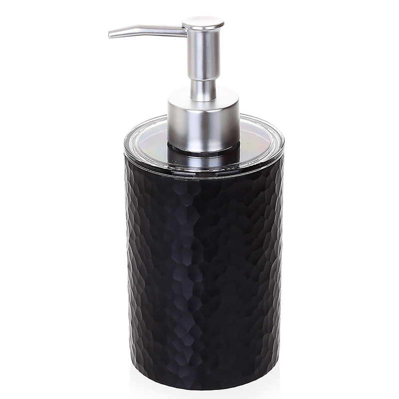 Dispensador de jabón líquido doméstico clásico, botella dispensadora de jabón de plástico con bomba
