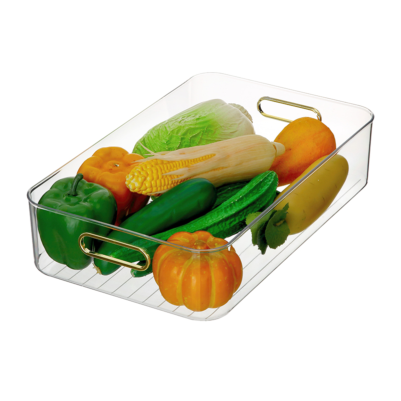 Cesta de verduras funcional Cesta de almacenamiento de frutas de cocina Estante de almacenamiento de plástico con asa